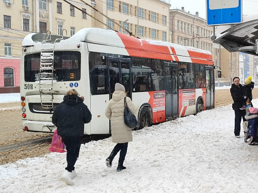 На 4,2% за год возросло число пассажиров троллейбусов в Иванове
